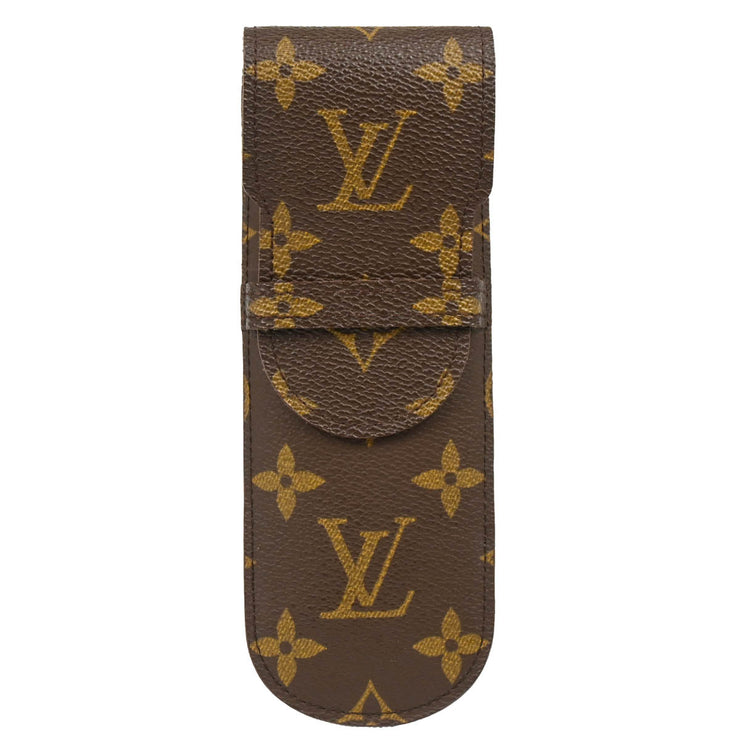 Louis Vuitton Monogram Etui Stilo Pen Case M62990 Small Good CA0925 XX31700
