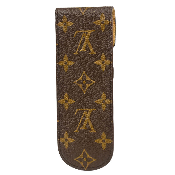 Louis Vuitton Monogram Etui Stilo Pen Case M62990 Small Good CA0925 XX31700