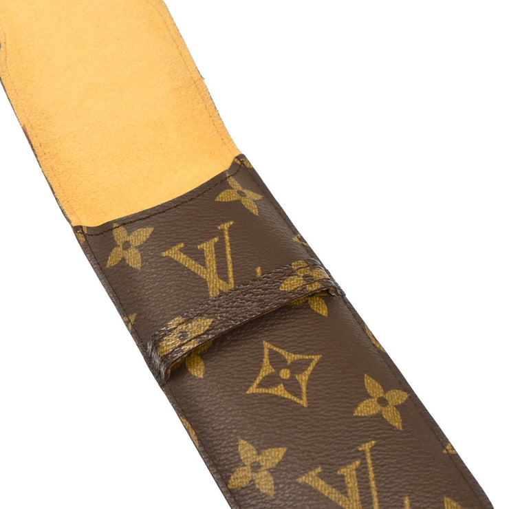 Louis Vuitton Monogram Etui Stilo Pen Case M62990 Small Good CA0925 XX31700