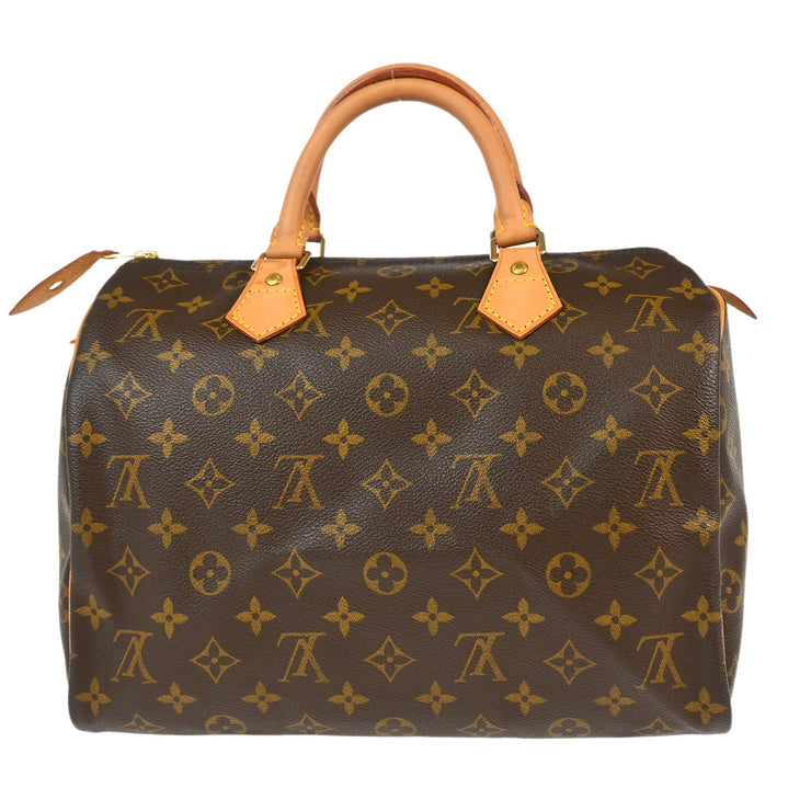 Louis Vuitton Monogram Speedy 30 Handbag M41526 TH1001 XX31941