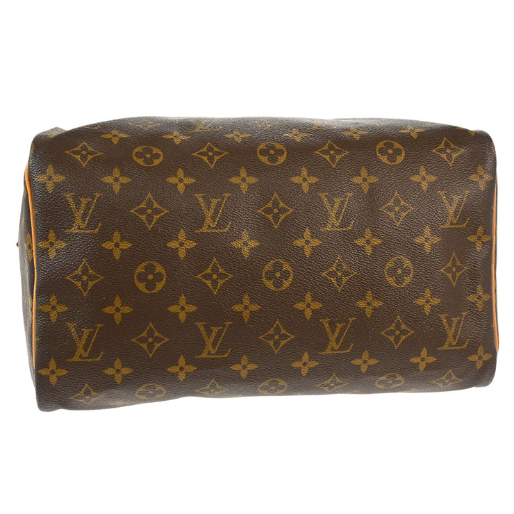 Louis Vuitton Monogram Speedy 30 Handbag M41526 TH1001 XX31941