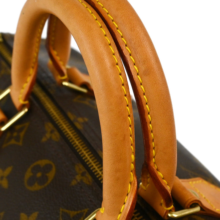 Louis Vuitton Monogram Speedy 30 Handbag M41526 TH1001 XX31941