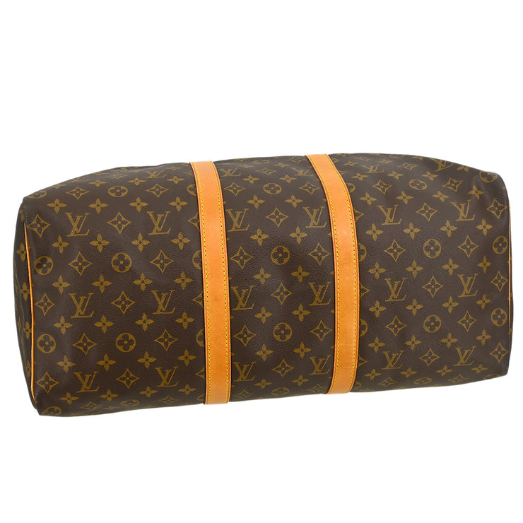 Louis Vuitton Monogram Keepall 50 Duffle Travel Handbag M41426 VI8901 XX31959