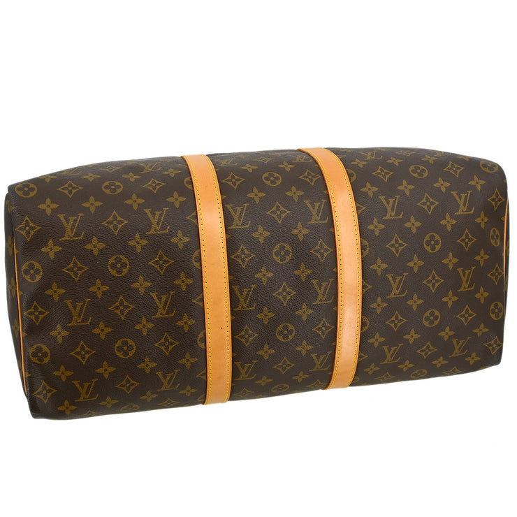 Louis Vuitton Monogram Keepall 50 Duffle Travel Handbag M41426 MB8907 XX31962
