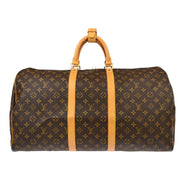 Louis Vuitton Monogram Keepall 55 Travel Duffle Handbag M41424 SP1916 XX32057