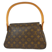 Louis Vuitton Monogram Mini Looping Handbag M51147 MI0083 XX32063