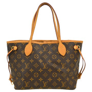 Louis Vuitton Monogram Neverfull PM Tote Handbag M40155 AR1153 XX32087