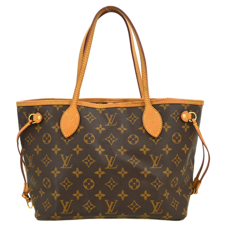 Louis Vuitton Monogram Neverfull PM Tote Handbag M40155 AR1153 XX32087