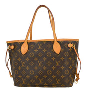 Louis Vuitton Monogram Neverfull PM Tote Handbag M40155 AR1153 XX32087