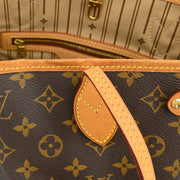 Louis Vuitton Monogram Neverfull PM Tote Handbag M40155 AR1153 XX32087