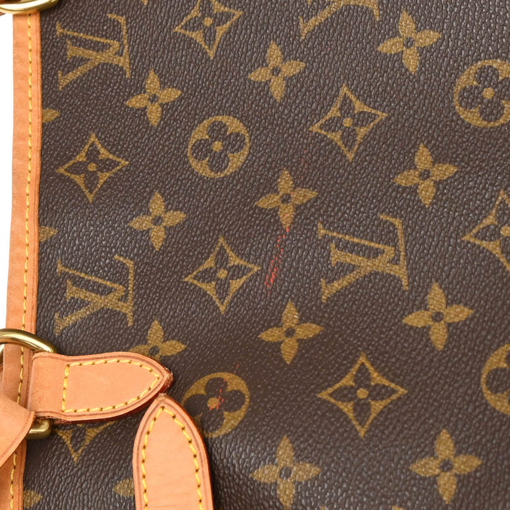 Louis Vuitton Monogram Batignolles Vertical Tote Handbag M51153 MI5017 XX32159