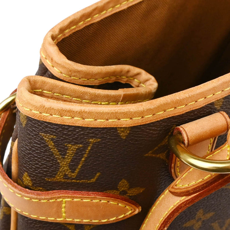 Louis Vuitton Monogram Batignolles Vertical Tote Handbag M51153 MI5017 XX32159