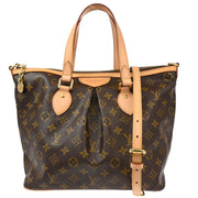 Louis Vuitton Monogram Palermo PM 2way Tote Bag M40145 SR4112 XX32359