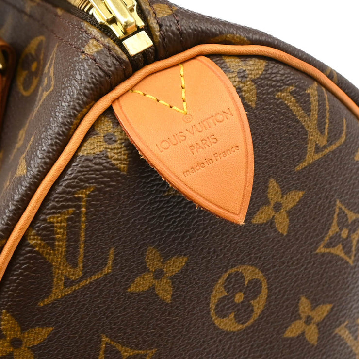 Louis Vuitton Monogram Speedy 30 Handbag M41526 TH0022 XX32414