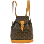 Louis Vuitton Monogram Montsouris MM Backpack M51136 SP1010 XX32487