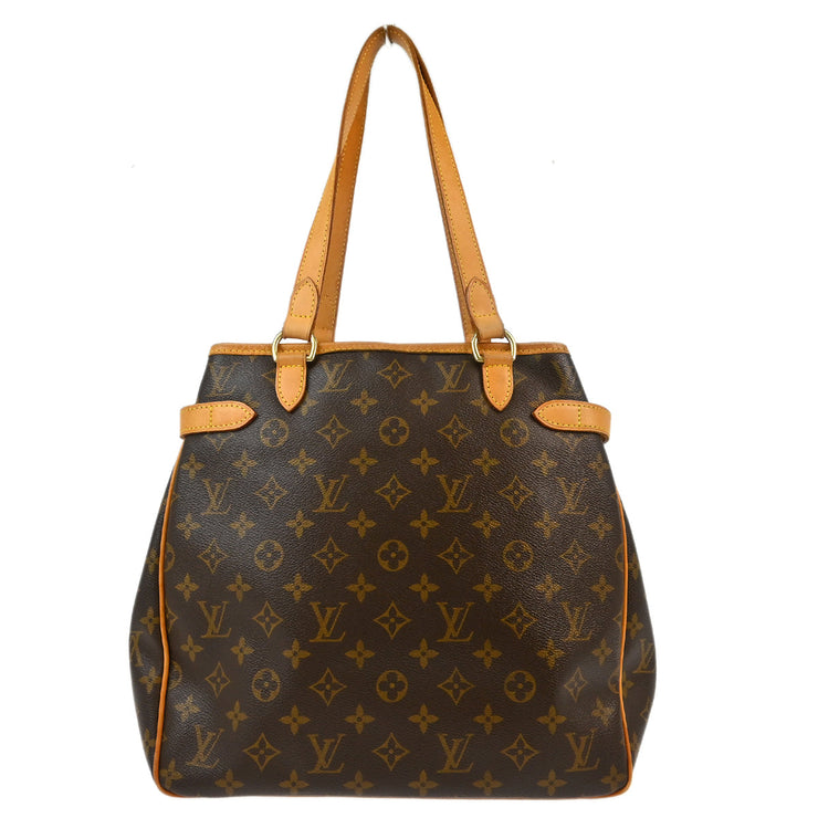 Louis Vuitton Monogram Batignolles Vertical Tote Handbag M51153 MI0035 XX32552