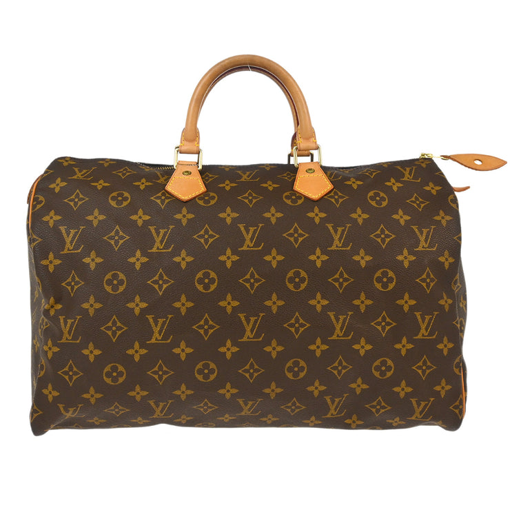 Louis Vuitton Monogram Speedy 40 Duffle Handbag M41522 SP0988 XX32583