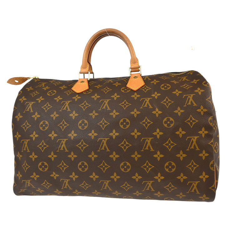 Louis Vuitton Monogram Speedy 40 Duffle Handbag M41522 SP0988 XX32583