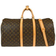 Louis Vuitton Monogram Keepall Bandouliere 55 Duffle Bag M41414 FL0013 XX32609