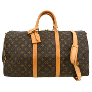 Louis Vuitton Monogram Keepall Bandouliere 50 Duffle Bag M41416 VI1914 XX32616