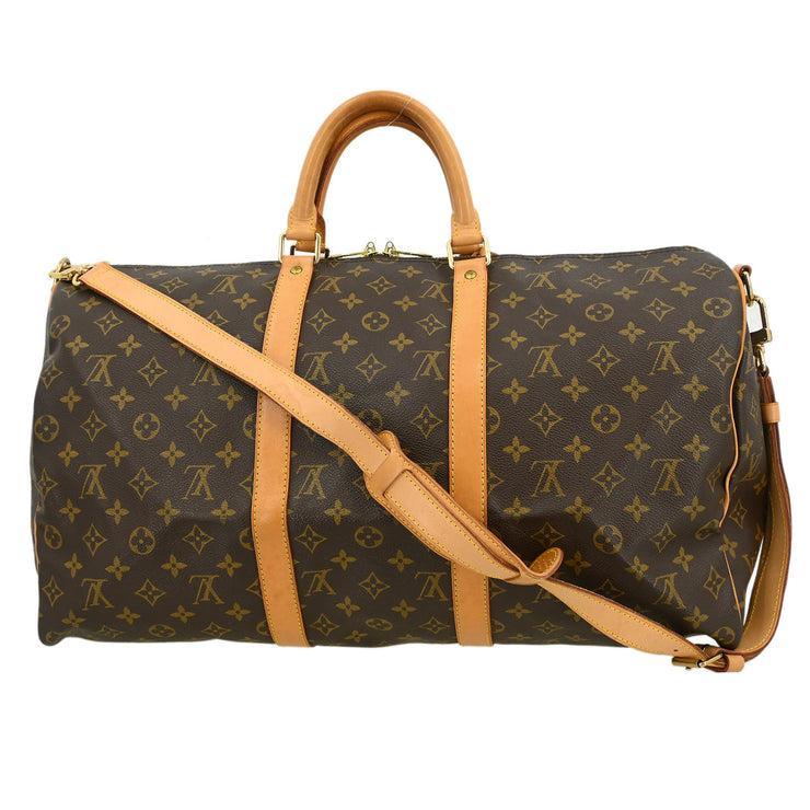 Louis Vuitton Monogram Keepall Bandouliere 50 Duffle Bag M41416 VI1914 XX32616