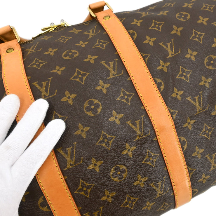 Louis Vuitton Monogram Keepall Bandouliere 50 Duffle Bag M41416 VI1914 XX32616