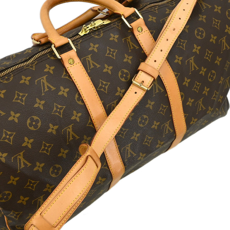 Louis Vuitton Monogram Keepall Bandouliere 50 Duffle Bag M41416 VI1914 XX32616