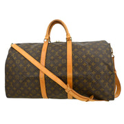 Louis Vuitton Monogram Keepall Bandouliere 55 Duffle Bag M41414 SP0911 XX32750