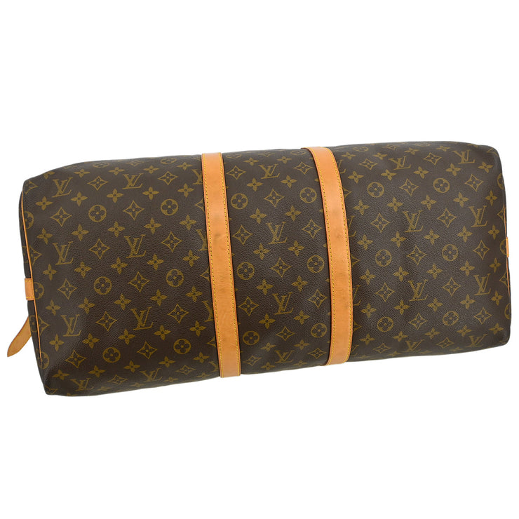 Louis Vuitton Monogram Keepall Bandouliere 55 Duffle Bag M41414 SP0911 XX32750