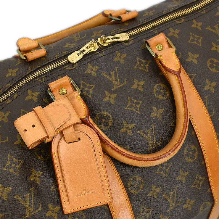 Louis Vuitton Monogram Keepall Bandouliere 55 Duffle Bag M41414 SP0911 XX32750