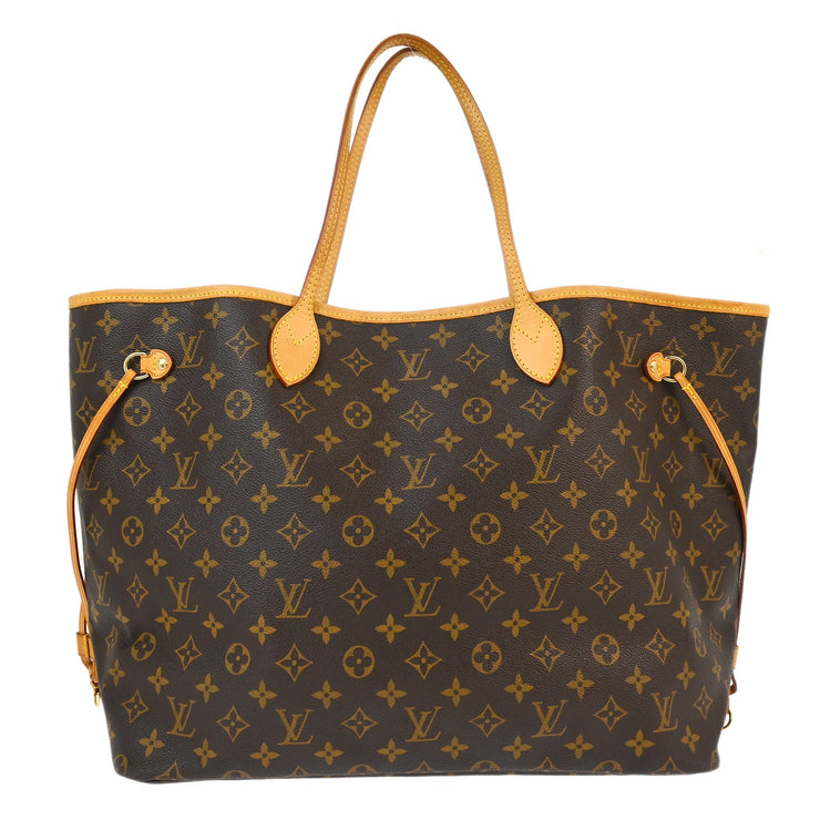 Louis Vuitton Monogram Neverfull GM Tote Handbag M40157 TH1007 XX32803
