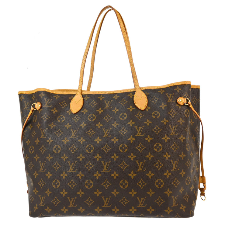 Louis Vuitton Monogram Neverfull GM Tote Handbag M40157 TH1007 XX32803