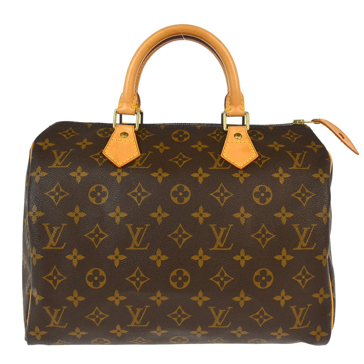 Louis Vuitton Monogram Speedy 30 Handbag M41526 SP0918 XX32850