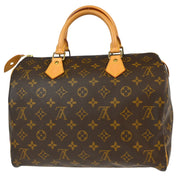 Louis Vuitton Monogram Speedy 30 Handbag M41526 SP0918 XX32850