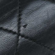 Chanel Black Lambskin Turnlock Mini Full Flap Shoulder Bag