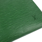 Louis Vuittonq Green Epi Pochette Accessoires Handbag M52944 AR0959 XX31977