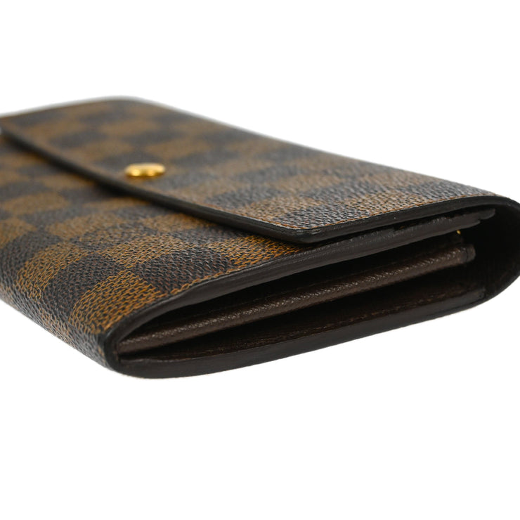 Louis Vuitton Damier Portefeuille Sarah Wallet N61734 CT4102 XX31997