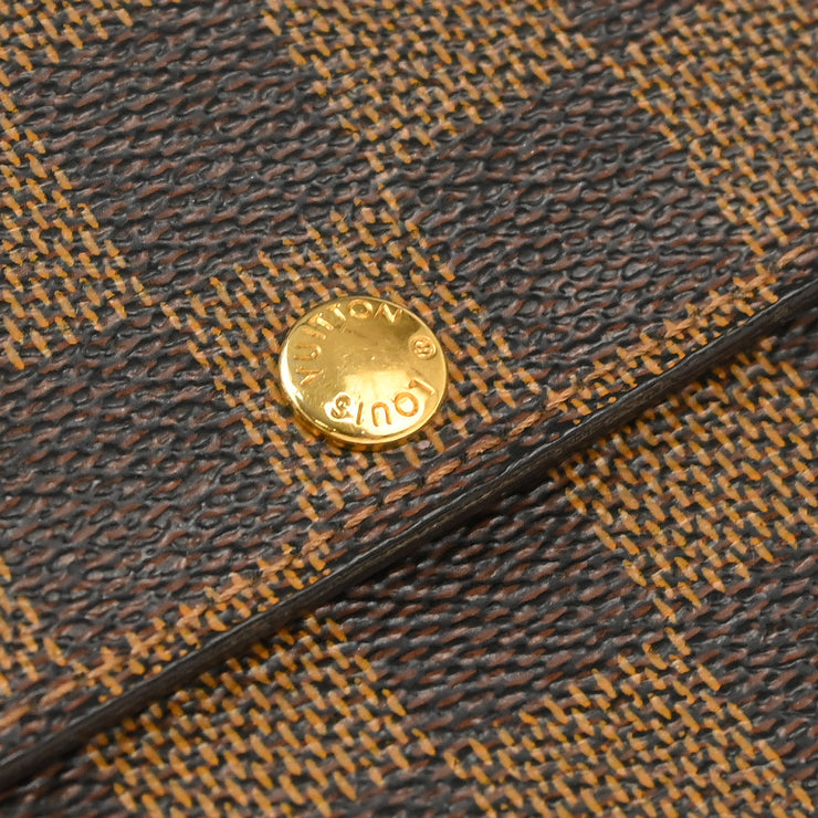 Louis Vuitton Damier Portefeuille Sarah Wallet N61734 CT4102 XX31997