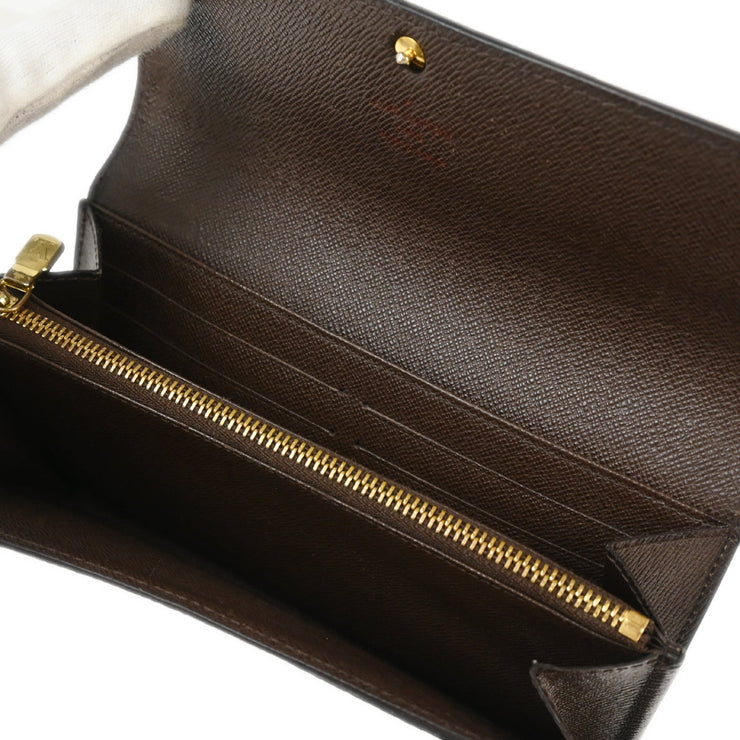 Louis Vuitton Damier Portefeuille Sarah Wallet N61734 CT4102 XX31997