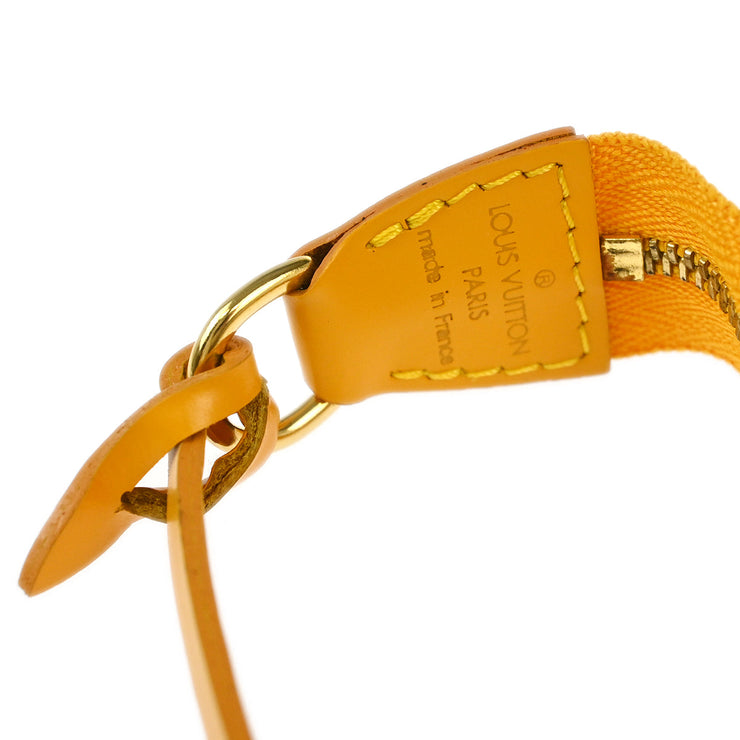 Louis Vuittonq Yellow Epi Pochette Accessoires Handbag M52949 AR0082 XX32011