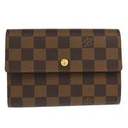 Louis Vuitton Damier Porte Tresor Etui Papie Wallet N61202 SP0035 XX32038