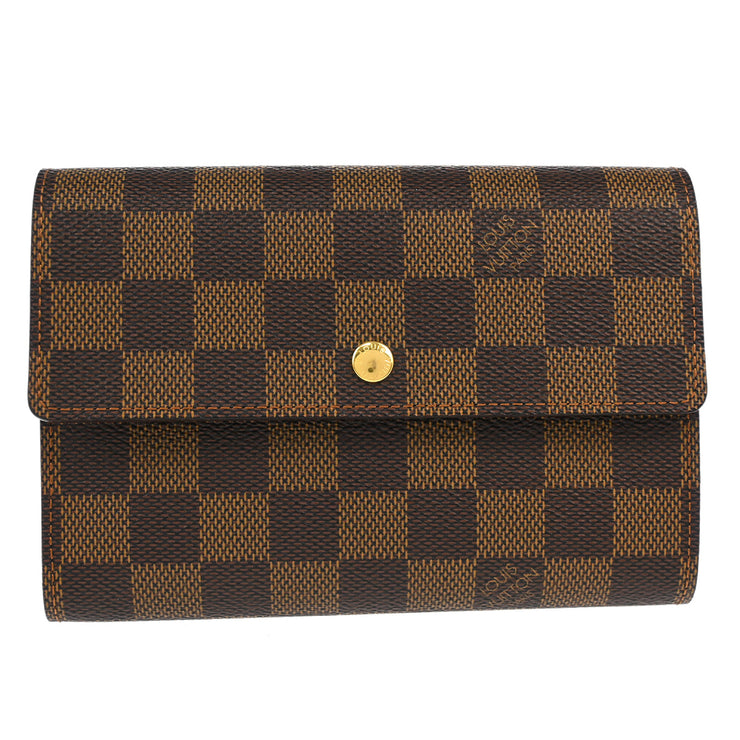 Louis Vuitton Damier Porte Tresor Etui Papie Wallet N61202 SP0035 XX32038