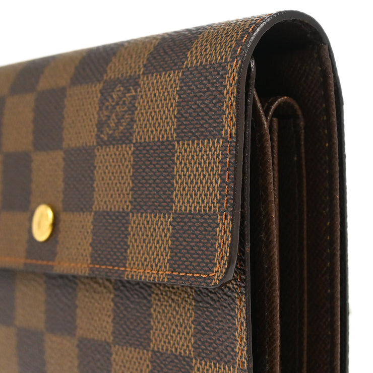 Louis Vuitton Damier Porte Tresor Etui Papie Wallet N61202 SP0035 XX32038