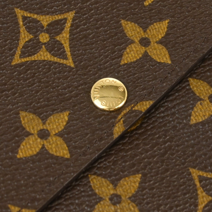 Louis Vuitton Monogram Portefeuille Sarah Wallet M61734 CA3078 XX32199