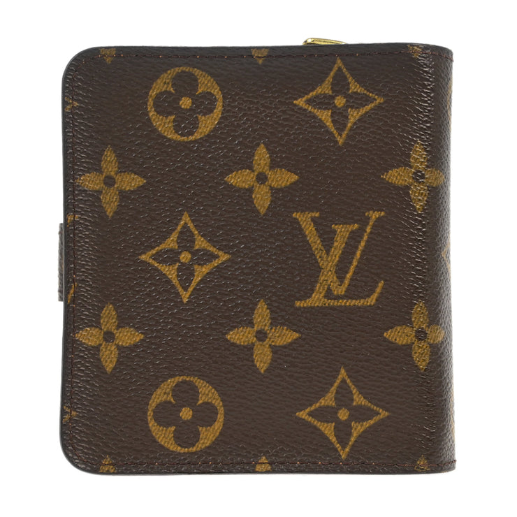 Louis Vuitton Monogram Compact Zip Wallet M61667 MI0012 XX32227