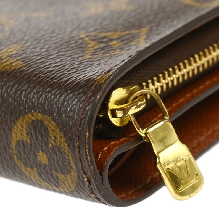 Louis Vuitton Monogram Compact Zip Wallet M61667 MI0012 XX32227