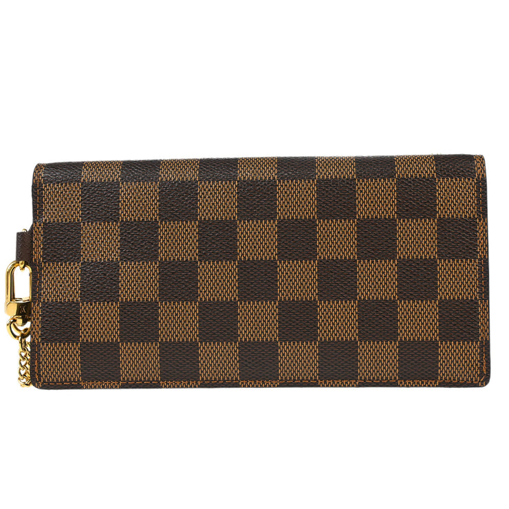 Louis Vuitton Damier Portefeuille Accordeon Wallet N60002 TH0036 XX32323