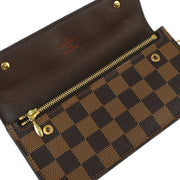 Louis Vuitton Damier Portefeuille Accordeon Wallet N60002 TH0036 XX32323