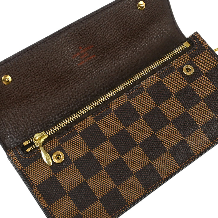 Louis Vuitton Damier Portefeuille Accordeon Wallet N60002 TH0036 XX32323