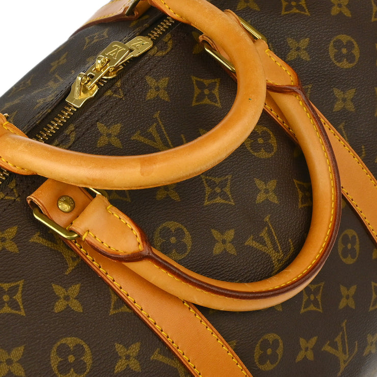 Louis Vuitton Monogram Keepall 55 Travel Duffle Handbag M41424 MI0952 XX32477